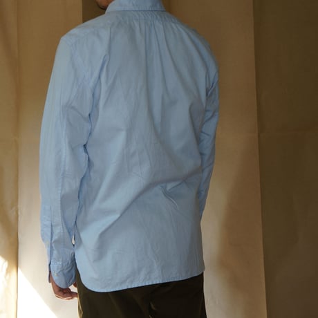 P/O SHIRT ブルー（受注生産）