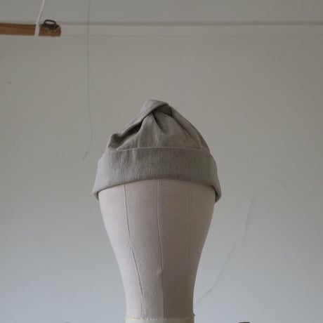(ORDER)TWIST CAP NEW キナリ綿麻　キナリ