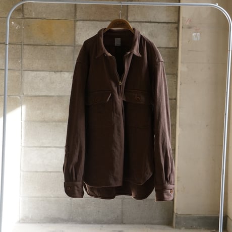 (OEDRE) H/Z WORK SHIRT 本間織布製杉綾生地