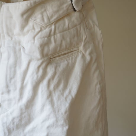 (ORDER)WORK trousers WHITE