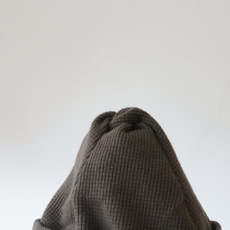(2025 4/13発送）TWIST COTTON KNIT CAP OLIVE