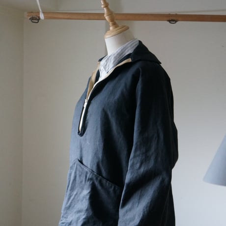 (ORDER)SMOCK moleskin Black