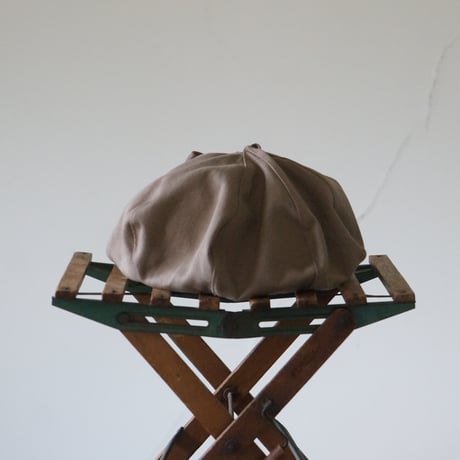 (ORDER)wrap beret mocha brown