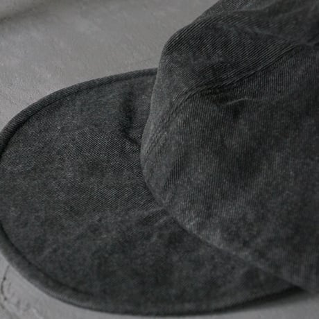 (STOCK)CAP 炭染✖顔料染　カツラギ