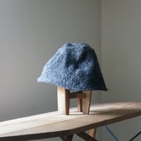 (ORDER)EASY HAT SHORT H/B TWEED WOOL