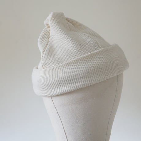 (2025 4/25発送）TWIST COTTON KNIT CAP オフシロ