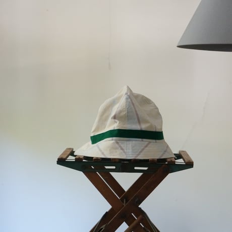 (STOCK)(ORDER)HUNTER HAT CHK GREEN
