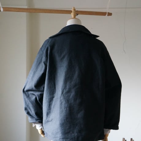 (ORDER)SMOCK moleskin Black