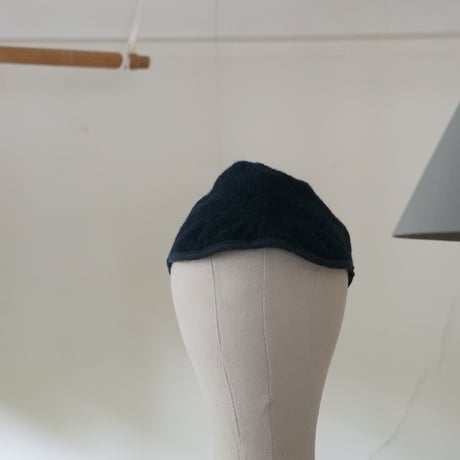 (ORDER)WORK CAP worsted NAVY
