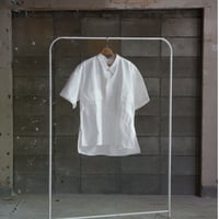 (STOCK) HALF SLEEVE SHIRT WHITE