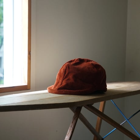 (ORDER)WORK CAP 1ST CORD DARK RED