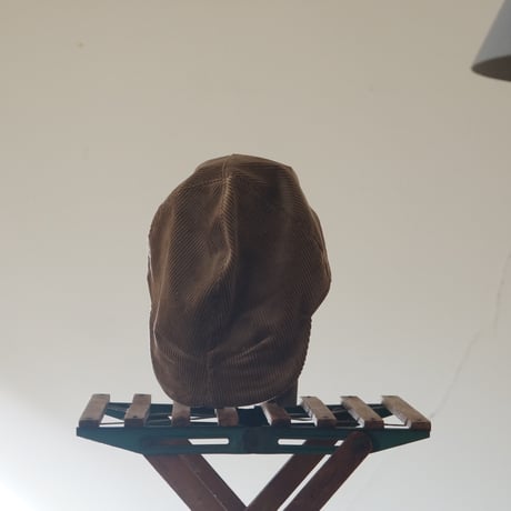 (ORDER)WORK CAP 2 CORD Mustard brown