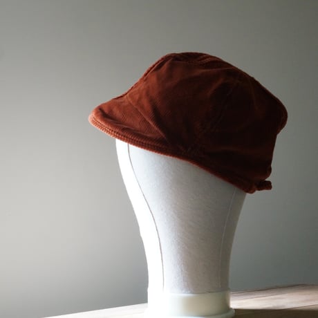 (ORDER)WORK CAP 1ST CORD DARK RED