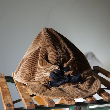 (STOCK)FIELD CAP BROWN CORD