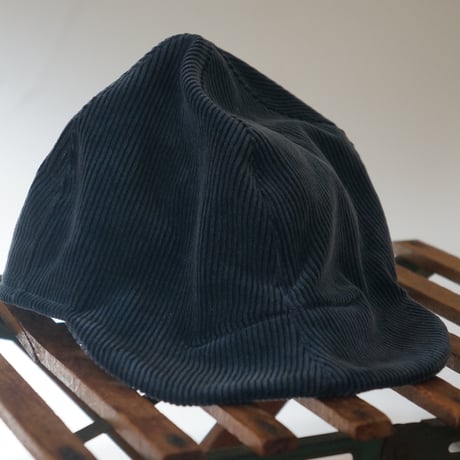 (ORDER)WORK CAP 2 CORD  GRAYISH NAVYBLUE
