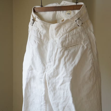 (ORDER)WORK trousers WHITE
