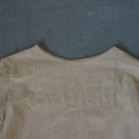 (ORDER)BOAT NECK SHIRT 生成ネル