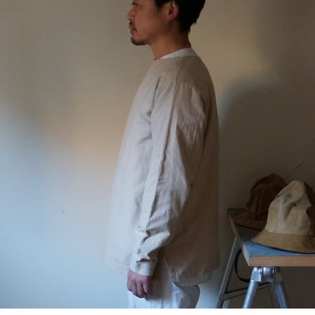 (ORDER)BOAT NECK SHIRT 生成ネル