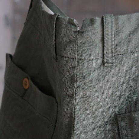 (STOCK) FLIP SHORTS OLIVE