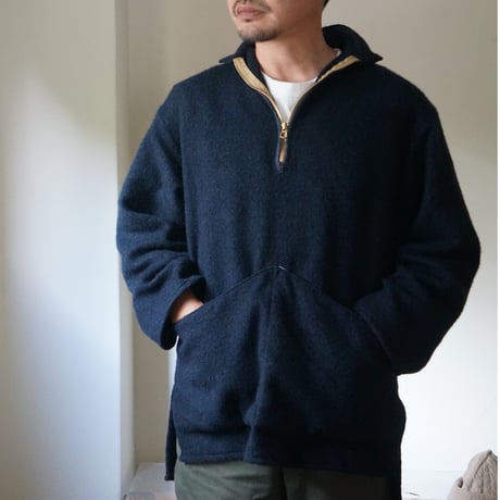 (ORDER)worsted SMOCK NAVY