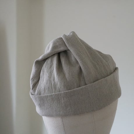 (ORDER)TWIST CAP NEW キナリ綿麻　キナリ