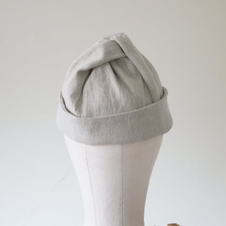 (ORDER)TWIST CAP NEW キナリ綿麻　キナリ