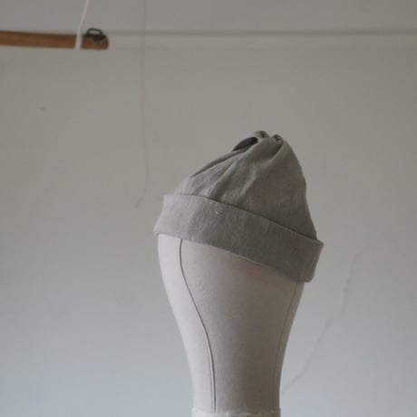 (ORDER)TWIST CAP NEW キナリ綿麻　キナリ