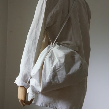 (ORDER）巾着 オフ白