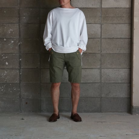 (STOCK) FLIP SHORTS OLIVE