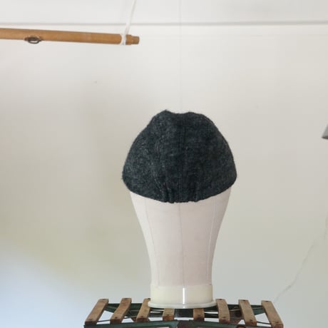 (STOCK) JET CAP WOOL GRAY