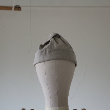 (ORDER)TWIST CAP NEW キナリ綿麻　キナリ