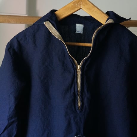 (ORDER)SMOCK INDIGO RINEN