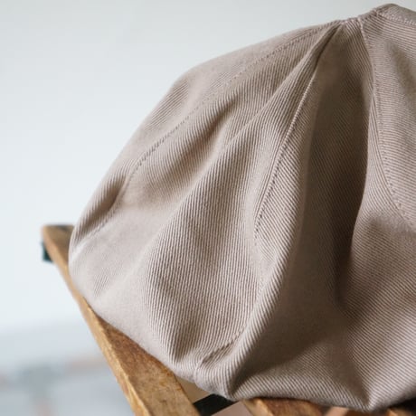 (ORDER)wrap beret mocha brown
