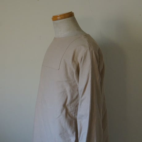 (ORDER)BOAT NECK SHIRT 生成ネル