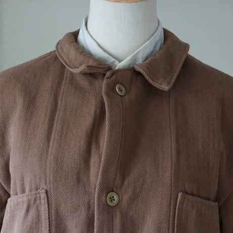 (ORDER)WORK JACKET 本間ヘリンボン