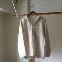 (PRE ORDER )Shawl collar SMOCK Ivory