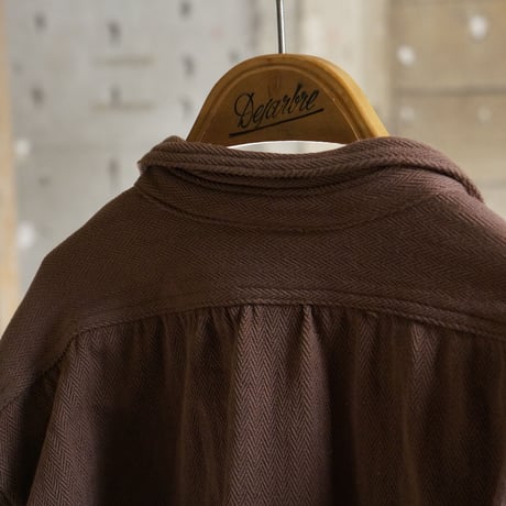(OEDRE) H/Z WORK SHIRT 本間織布製杉綾生地