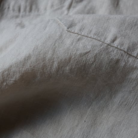 (PRE ORDER )Shawl collar SMOCK brown