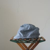 (ORDER)WORK CAP 千鳥格子　綿麻