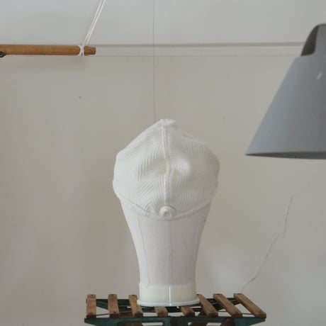 (ORDER)WORK CAP WOOL H/B WHITE