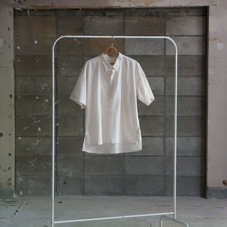 (STOCK)(ORDER)HALF SLEEVE SHIRT ECRU