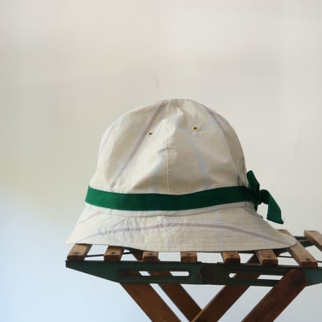 (STOCK)(ORDER)HUNTER HAT CHK GREEN