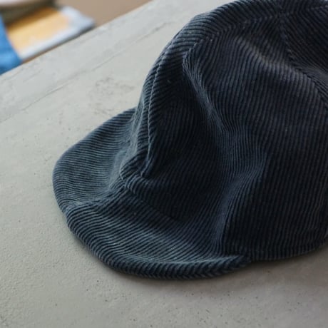 (ORDER)WORK CAP 2 CORD  GRAYISH NAVYBLUE