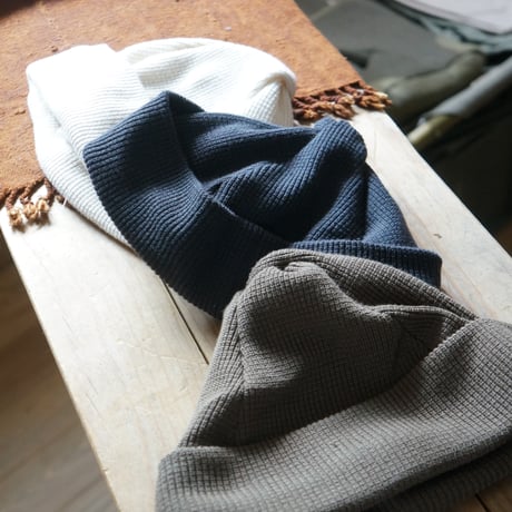 (2025 4/13発送）TWIST COTTON KNIT CAP OLIVE