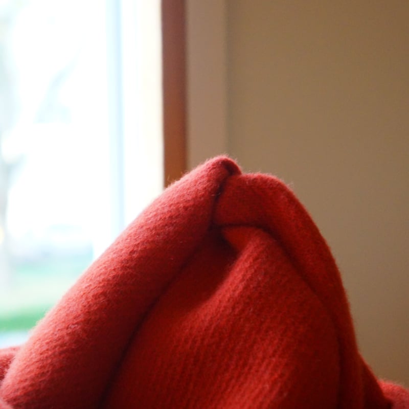 STOCK)TWIST CAP 朱色ウール | nowhere else TATAMIZE