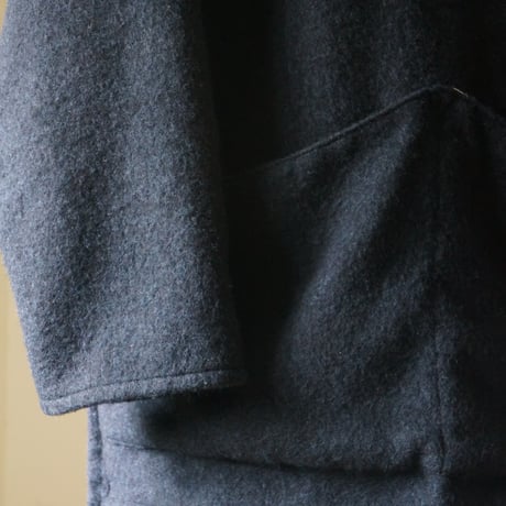 (ORDER)worsted SMOCK NAVY