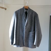 (STOCK) STAND COLLOR JACKET GRAY