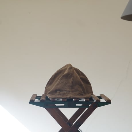 (ORDER)WORK CAP 2 CORD Mustard brown