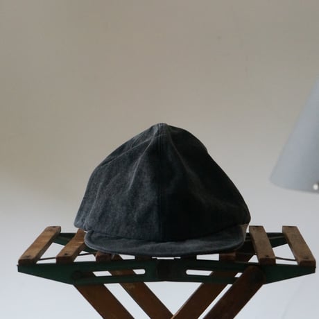 (STOCK)CAP 炭染✖顔料染　カツラギ