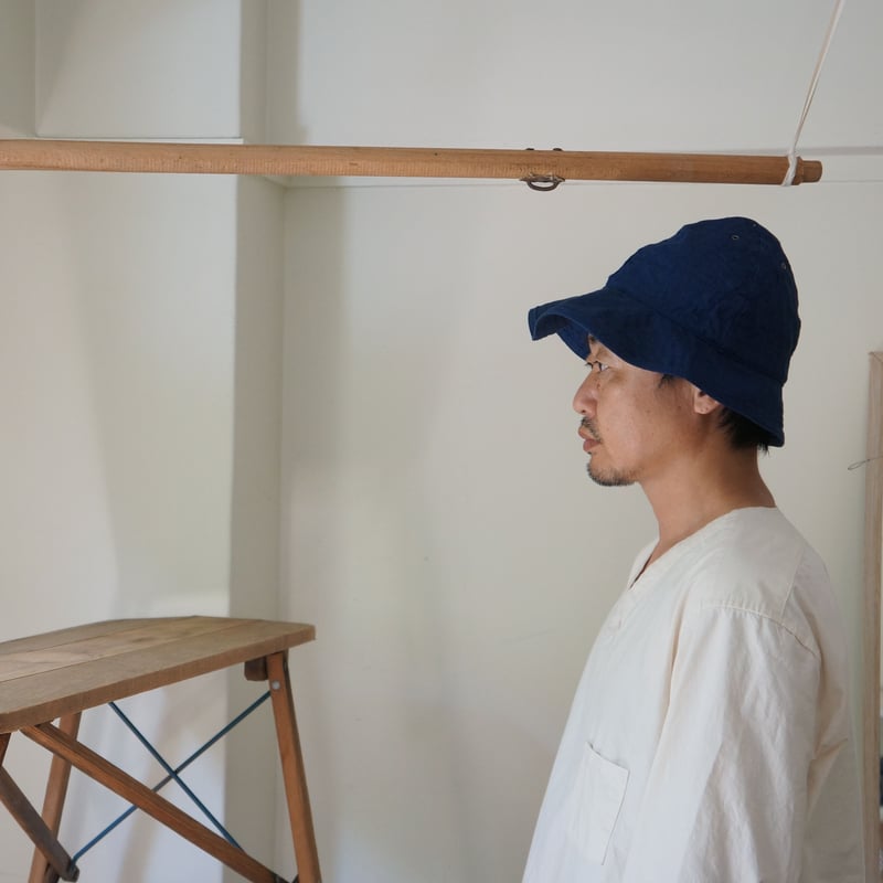 ORDER)畑帽 二 IND LINEN | nowhere else TATAMIZE